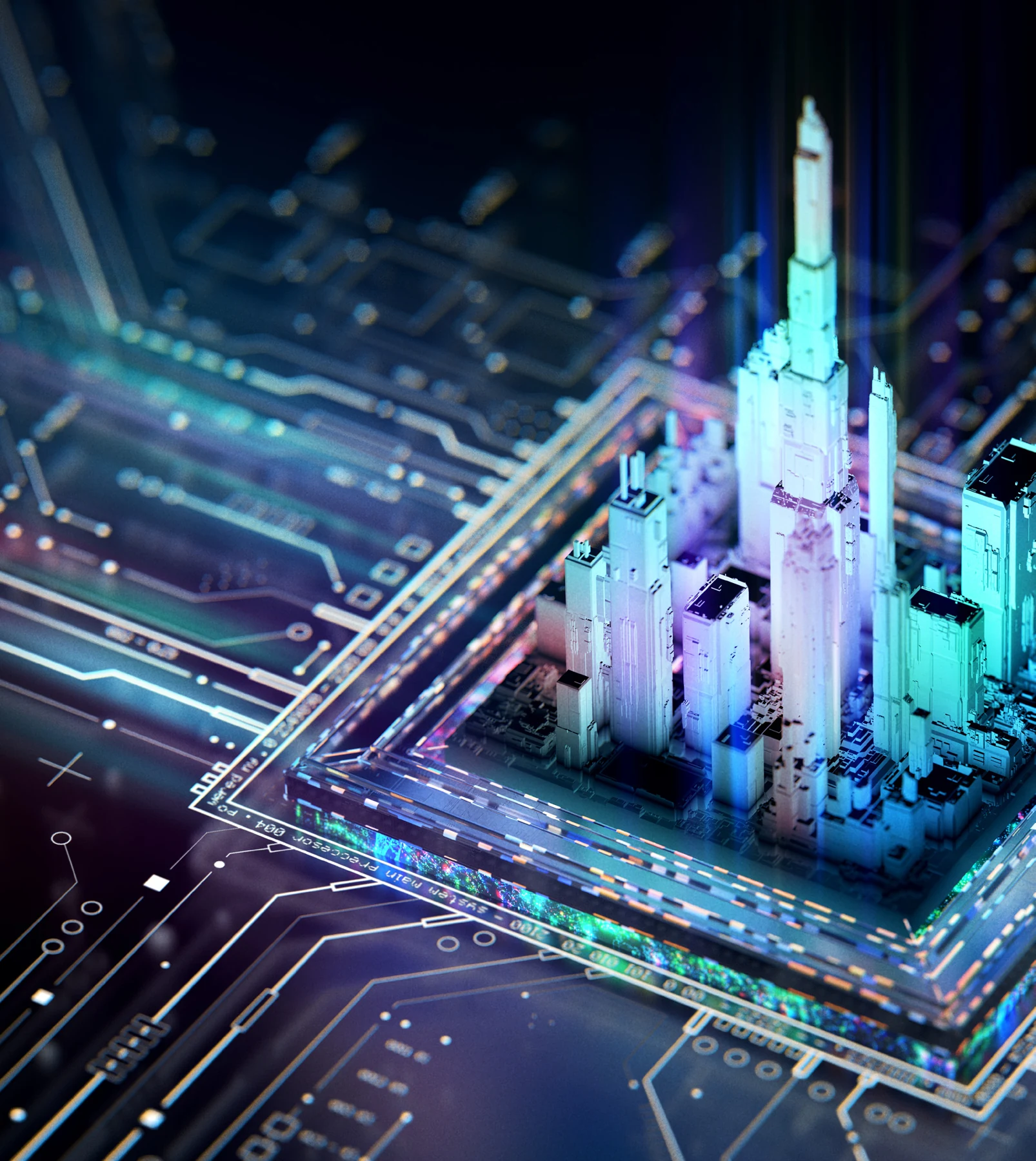 Conceptual digital financial infrastructure